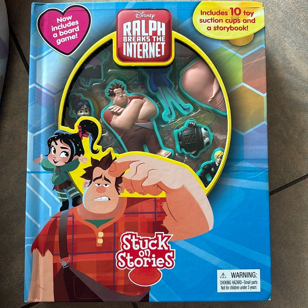 Ralph breaks the internet suction cup toy.